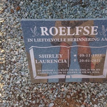 ROELFSE Shirley Laurencia 1953-2021