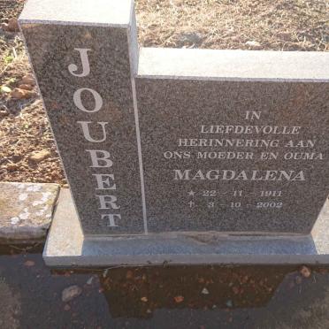 JOUBERT Magdalena 1911-2002