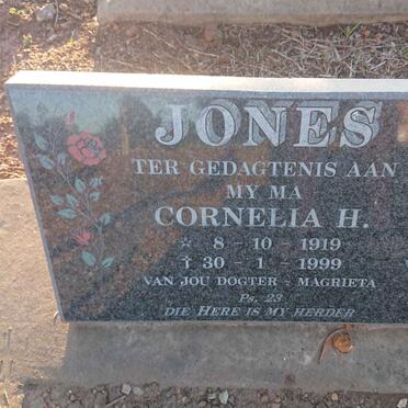 JONES Cornelia H. 1919-1999