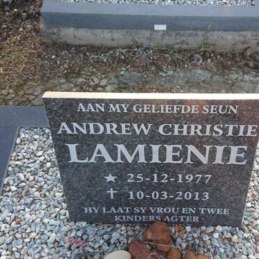 LAMIENIE Andrew Christie 1977-2013