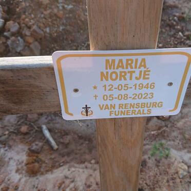 NORTJE Maria 1946-2023
