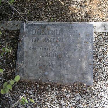 OOSTHUIZEN Jacobus 1917-1991