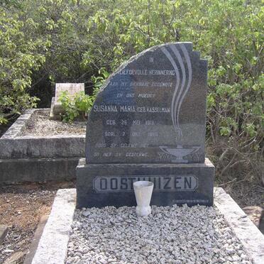 OOSTHUIZEN Susanna Maria nee KASSELMAN 1918-1988