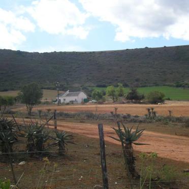 1. The farmhouse Hemelroodt in the Herbertsdale district