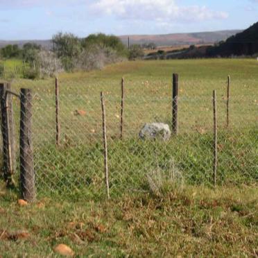 1. Cemetery of Jakkalsvlei,Herbertsdale,kant van Gouritsrivier