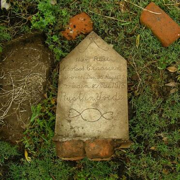 CLAASSEN Nicolaas 1865-1913