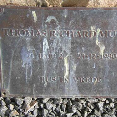 MULLER Thomas Richard 1912-1980