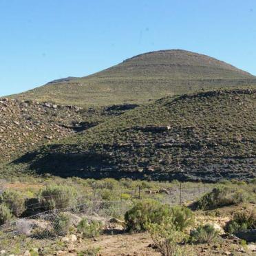 Western Cape, MURRAYSBURG district, Koudvelds Hoogte 117, Onderhoogte, farm cemetery