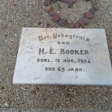 BOOKER H.E. -1934