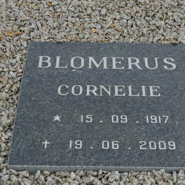 BLOMERUS Cornelie 1917-2009
