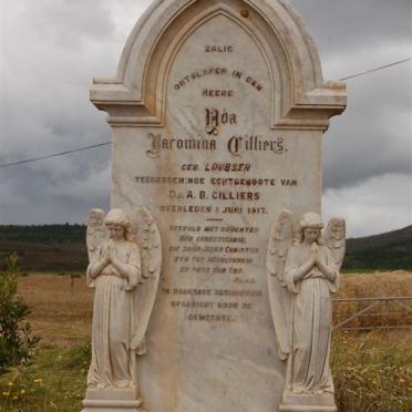 CILLIERS Ada Jacomina nee LOUBSER -1917
