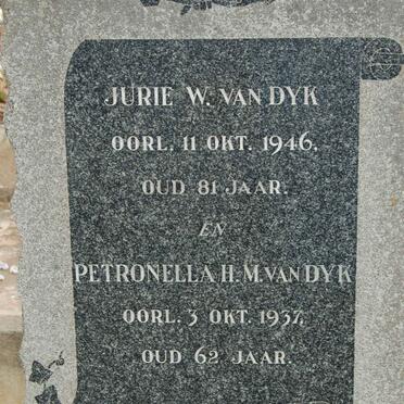 DYK Jurie W, van -1946 &amp; Petronella H.M. -1937