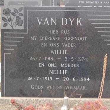 DYK Willie, van 1918-1974 &amp; Nellie 1919-1994