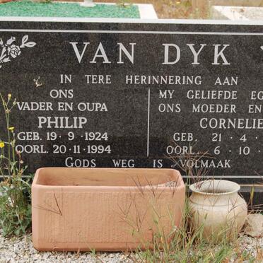 DYK Philip, van 1924-1994 &amp; Cornelie 1930-1990