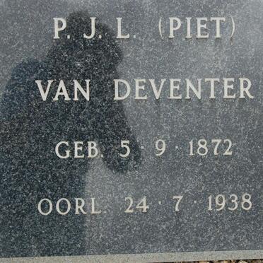 DEVENTER P.J.L., van 1872-1938