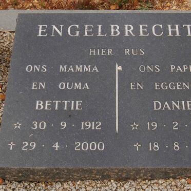 ENGELBRECHT Danie 1908-1980 &amp; Bettie 1912-2000
