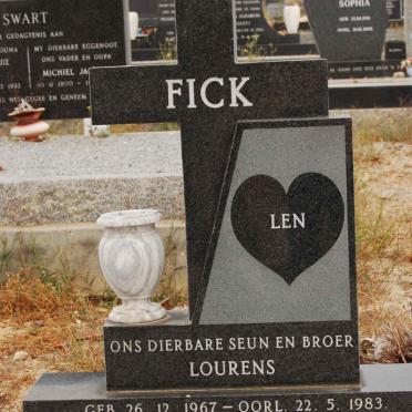 FICK Lourens 1967-1983