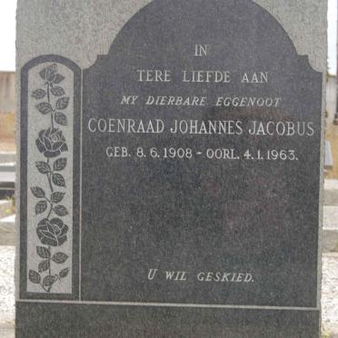 FOURIE Coenraad Johannes Jacobus 1908-1963