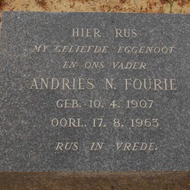 FOURIE Andries N. 1907-1963