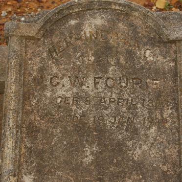 FOURIE D.G.W. 18??-19??