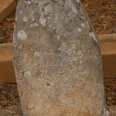 GELDENHUYS Anna 1910-1911