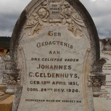 GELDENHUYS Johannes C. 1851-1926