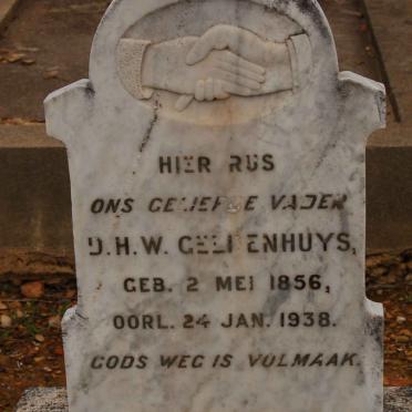 GELDENHUYS D.H.W. 1856-1938