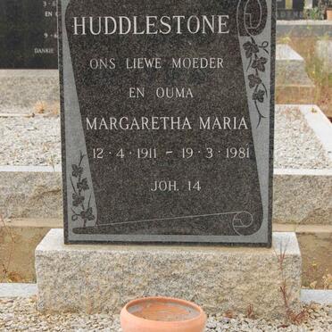 HUDDLESTONE Margaretha Maria 1911-1981
