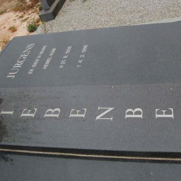 LIEBENBERG Jurgens 1928-1996