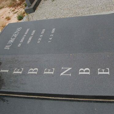 LIEBENBERG Jurgens 1928-1996