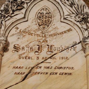 LOUBSER Sara J. -1912