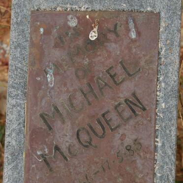 MCQUEEN Michael 1966-1985