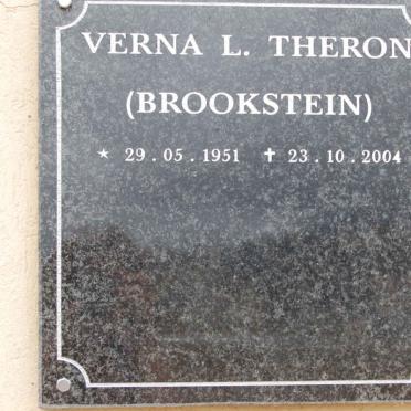 THERON Verna L. nee BROOKSTEIN 1951-2004