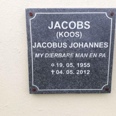 JACOBS Jacobus Johannes 1955-2012