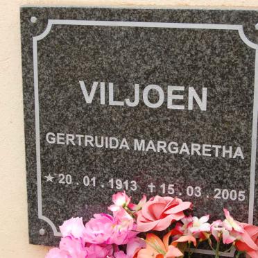 VILJOEN Gertruida Margaretha 1913-2005