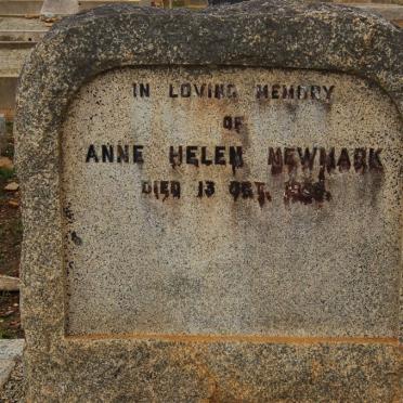 NEWMARK Anne Helen -19??