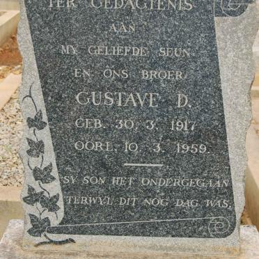 ROSSOUW Gustave D. 1917-1959