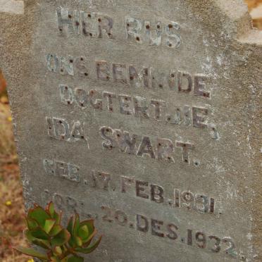 SWART Ida 1931-1932
