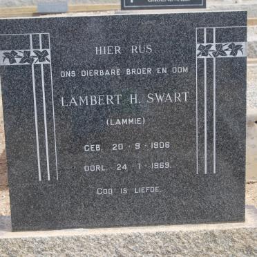 SWART Lambert H. 1906-1969