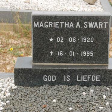 SWART Magrietha A. 1920-1995