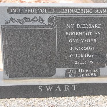 SWART J.P. 1958-1996