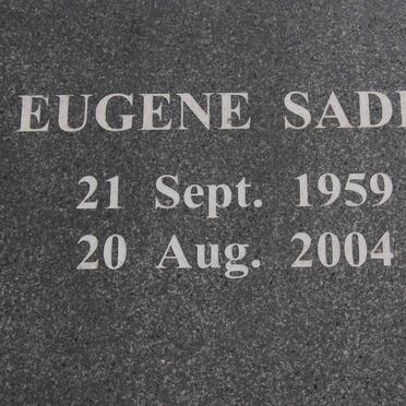 SADIE Eugene 1959-2004