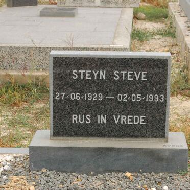 STEYN Steve 1929-1993