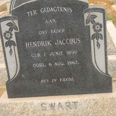 SWART Hendrik Jacobus 1899-1962