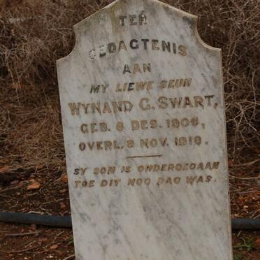 SMIT Wynand G. 190?-1918