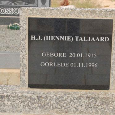 TALJAARD H.J. 1915-1996