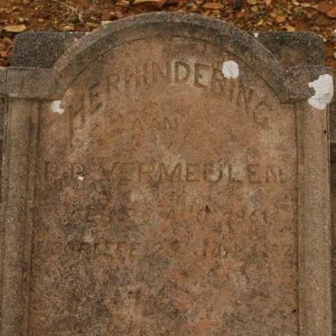VERMEULEN P.P. 1869-??