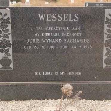 WESSELS Jurie Wynand Zacharius 1918-1978