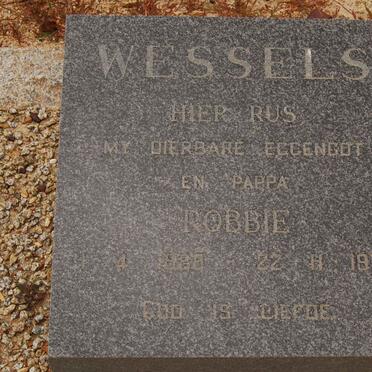 WESSELS Robbie 18??-1970