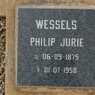 WESSELS Philip Jurie 1875-1958